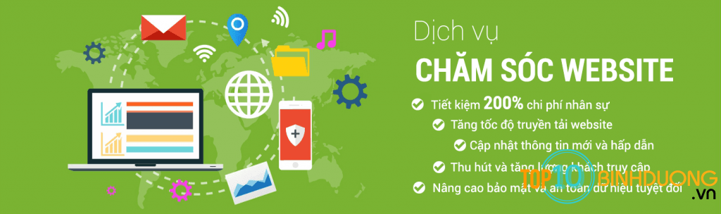 Dịch Vụ Chăm Sóc Web & Quản Trị Web Tại Bình Dương Tgp