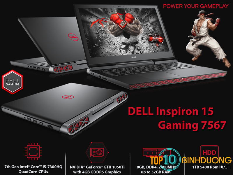 Dell Inspiron 15 Gaming 7567