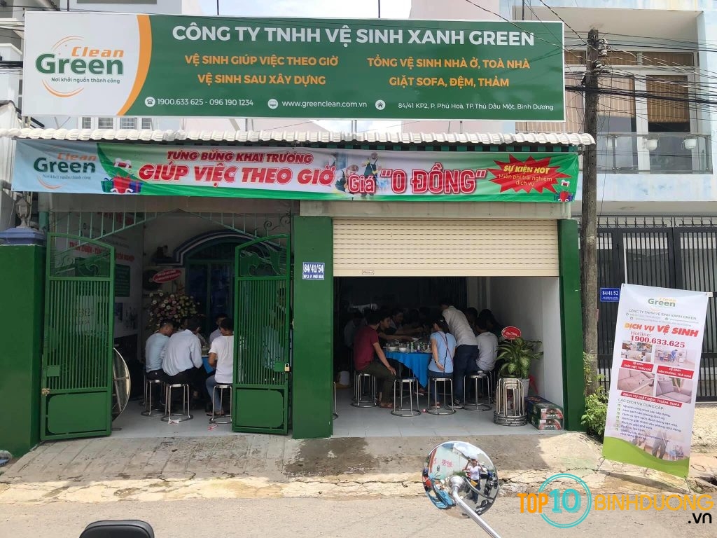 Green Clean Dich Vu Ve Sinh Tai Binh Duong