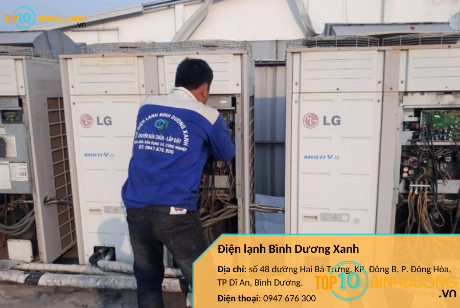 dịch vụ vệ sinh máy lạnh tại bình dương