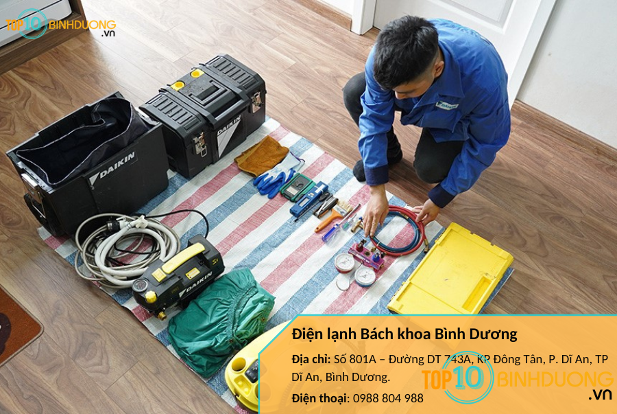 dịch vụ vệ sinh máy lạnh tại bình dương