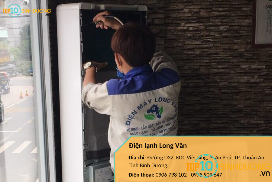 dịch vụ vệ sinh máy lạnh tạo bình dương