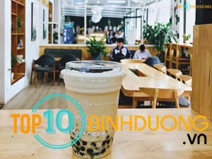 quán trà sữa view đẹp