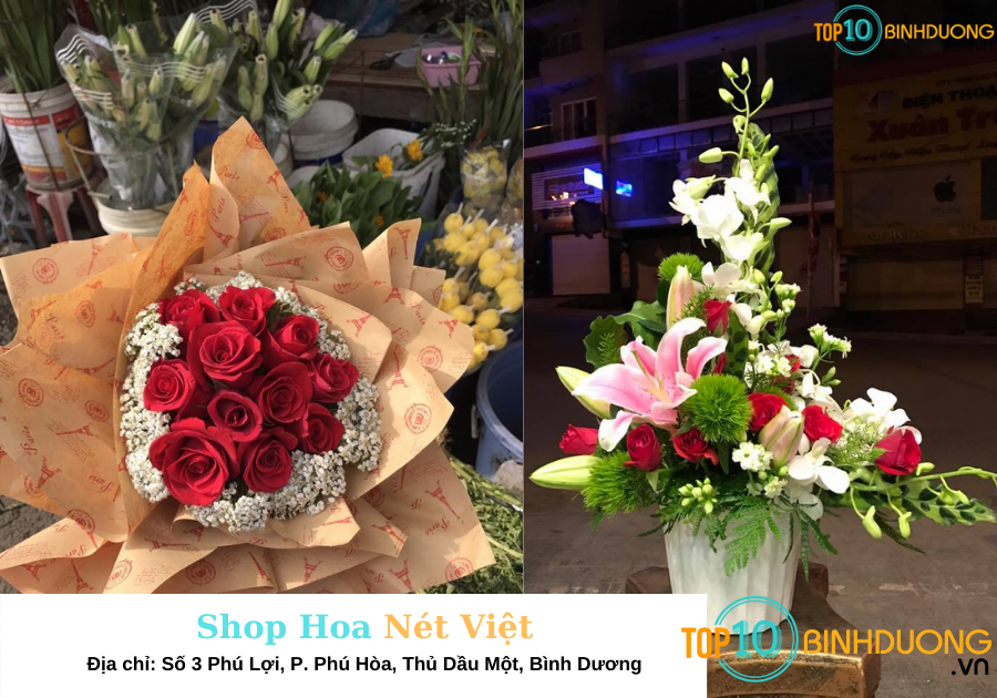 Shop Hoa Tươi Nét Việt - Top10binhduong