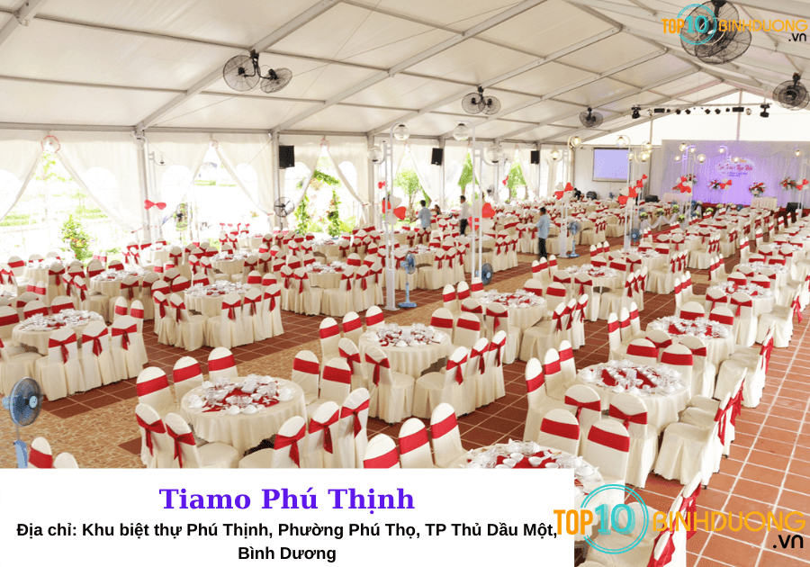 Tiamo Phú Thịnh - Nhà hàng tiệc cưới tại Bình Dương