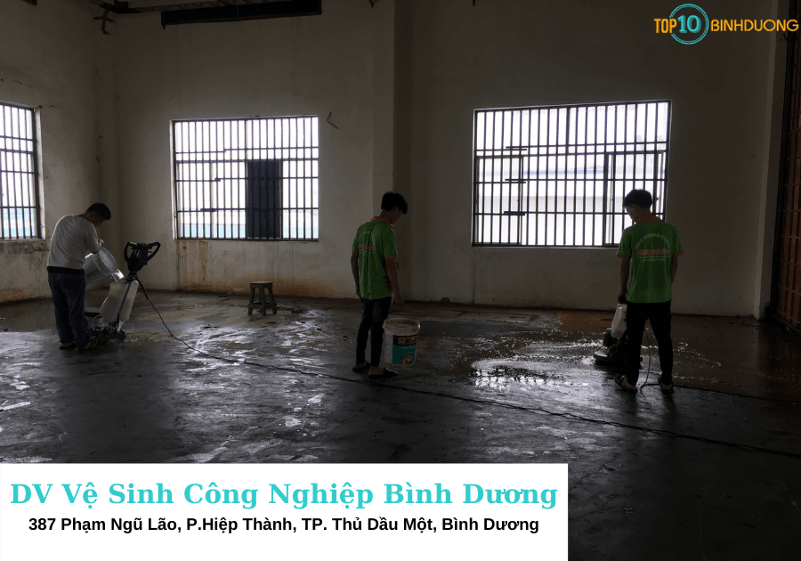 Dịch Vụ Vệ Sinh Công Nghiệp Bình Dương