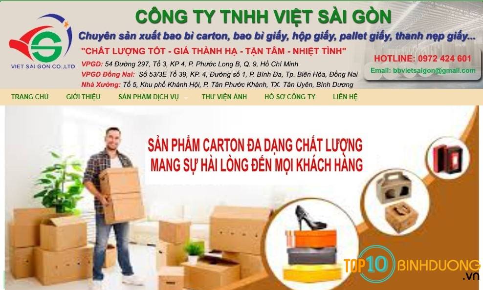 Cong Ty San Xuat Bao Bi Carton O Binh Duong 1