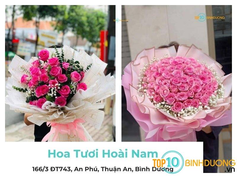 Top 10 Shop Hoa Tươi Ở Thuận An Bình Dương