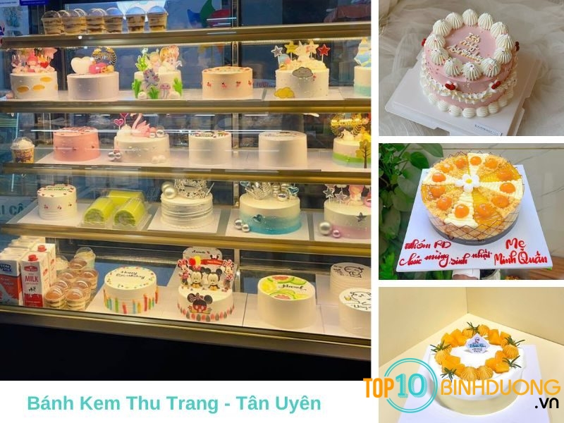 Bánh Kem Thu Trang - Tiệm bánh kem ở Tân Uyên giá rẻ.